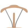 vidaXL Suit Stand 45x35x107 cm Natural