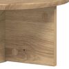vidaXL Wall Shelf Artisan Oak 38 x 19 x 19 cm Engineered Wood