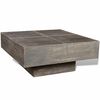 vidaXL Coffee Table | Dark brown | Solid mango wood | Small | Decorative Inlays