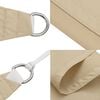 vidaXL Sunshade Sail Oxford Fabric Rectangular 6x8 m Beige