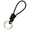 vidaXL Leather Cord Black &Oslash;3 mm x 5 m Leather
