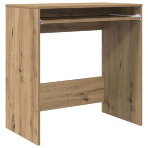 vidaXL Desk Artisan Oak Engineered Wood 77.5 x 43 x 79 cm