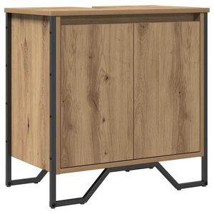 vidaXL Bathroom Sink Cabinet Artisan Oak 60 x 35 x 60 cm