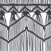 vidaXL Macrame Curtain Anthracite 140x240 cm Cotton