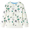 vidaXL Kids'Sweatshirt Soft Ecru 116