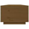 vidaXL Coffee Table Honey Brown 80x50x35.5 cm Solid Wood Pine