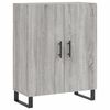 vidaXL Highboard Grey Sonoma 69.5x34x180 cm Engineered Wood