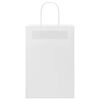 vidaXL Paper Bags 50 pcs with Handles White 21x11x31 cm