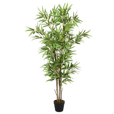 vidaXL Artificial Bamboo Tree 552 Leaves 120 cm Green