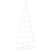 vidaXL Metal Christmas Tree with Stand KUOPIO 180 cm Steel White