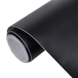 vidaXL Car Films 2 pcs Matt Black 100x150 cm+50x150 cm