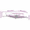 vidaXL Bed Frame White 120 x 200 cm Wood