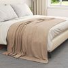 vidaXL Throw Blankets 6 pcs Camel 200 x 150 cm Fleece