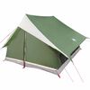 vidaXL Family Tent with Roof Green and White 315 x 286 x 200 cm