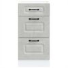 vidaXL Kitchen Base Cabinet Kalmar Concrete Grey Engineered Wood