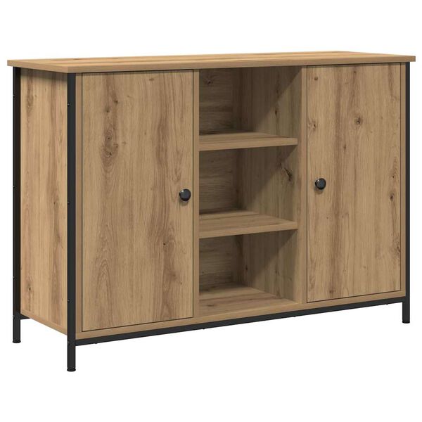 vidaXL Sideboard Artisan Oak 100 x 35 x 70 cm