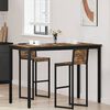 vidaXL Standing Bar Table Engineered Wood