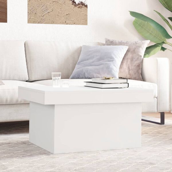 vidaXL Coffee Table White 100x55x40 cm Engineered Wood