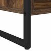 vidaXL Coffee Table Smoke Oak 80 x 50 x 40 cm Engineered Wood