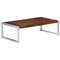 vidaXL Coffee Table 120x60x35 cm Solid Reclaimed Wood