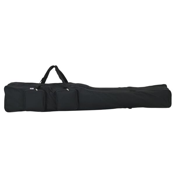 vidaXL Fishing Rod Bag Black 150 cm Oxford Fabric