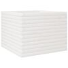 vidaXL Garden Planter White 60x60x45.5 cm Solid Wood Pine