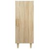 vidaXL Sideboard Sonoma Oak 34.5x34x90 cm Engineered Wood