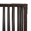 vidaXL Room Divider 4 Panels Brown Poly Rattan
