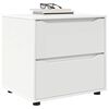 vidaXL Storage Cabinet White 60 x 48 x 57 cm Engineered Wood