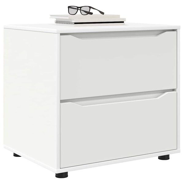 vidaXL Storage Cabinet White 60 x 48 x 57 cm Engineered Wood
