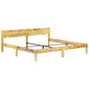 vidaXL Bed Frame without Mattress Solid Reclaimed Wood 200x200cm