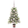 vidaXL Christmas Tree with 150 LEDs with Stand Green 65 cm PE
