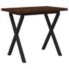 vidaXL Square Dining Table 110 x 55 x 75 cm Solid Acacia Wood