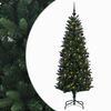 vidaXL Artificial Christmas Tree with Bauble 120 cm 150 LEDs