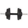 vidaXL Barbell and Dumbbell Set 30 kg