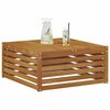 vidaXL Outdoor Corner sofa Solid Acacia Wood Natural 83 x 83 x 73 cm