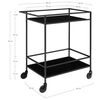 House Nordic Bar Trolley Avery 68x40x59 cm Black