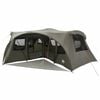 vidaXL Family Tent with Rainfly Water-resistant 6-Person Army Green