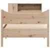 vidaXL Bed Frame without Mattress 90x190 cm Single Solid Wood Pine