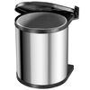 Hailo Cupboard Bin Compact-Box Size M 15 L Stainless Steel 3555-101