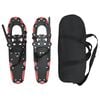 vidaXL 3 in 1 Snowshoes Red and Black 30 inches Aluminum and HDPE