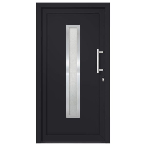 vidaXL Front Door Anthracite 88x200 cm