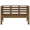 vidaXL Garden Bench Honey Brown 111.5x53x71 cm Solid Wood Pine