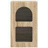 vidaXL Bedside Table Sonoma Oak 29.5 x 35 x 50 cm Engineered Wood