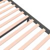 vidaXL Bed Frame without Mattress Grey Solid Wood 135x190 cm Double Double