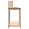 vidaXL Potting Table with Shelves 108x50x109.5 cm Solid Wood Pine