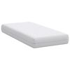 vidaXL Mattress White 80 x 160 cm Pocket Spring