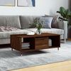 vidaXL Coffee Table Brown Oak 90x50x36.5 cm Engineered Wood