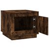 vidaXL Coffee Table Smoked Oak 51x50x44 cm Engineered Wood