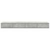 vidaXL Bed Drawers Concrete Grey 160 x 36.5 x 16.5 cm Engineered Wood